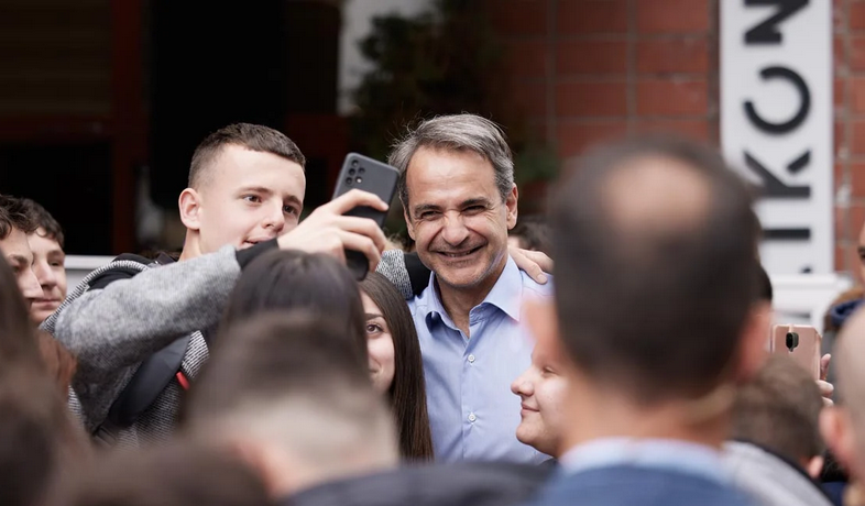 Ο Μητσοτάκης πήγε στην Ξάνθη για να απευθυνθεί στους… γείτονες Τούρκους