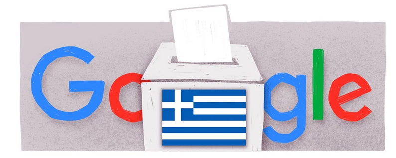 Στο κλίμα των εκλογών το Doodle της Google