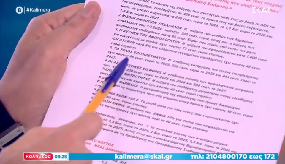 Τα παραμύθια που θα «σβήσει» η «ευρωπαϊκή γομολάστιχα» αλλά κάποιοι συνεχίζουν να τα «πουλάνε»