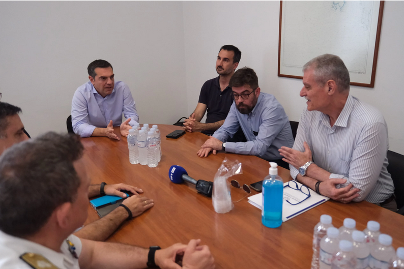 Ναυάγιο στην Πύλο: Φραστικό επεισόδιο Τσίπρα με τον υπηρεσιακό υπουργό Προστασίας του Πολίτη