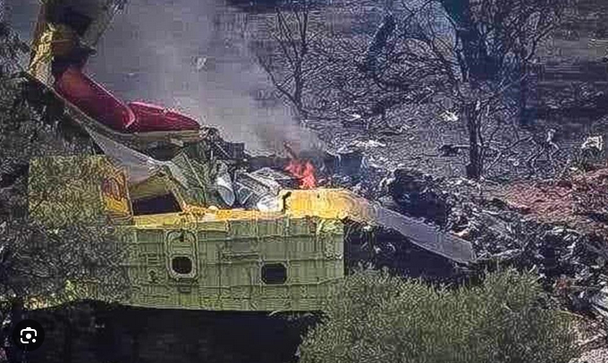 Πτώση Canadair στην Κάρυστο: Αγωνία για τους δύο πιλότους – Η συγκλονιστική περιγραφή της πτώσης – ΒΙΝΤΕΟ