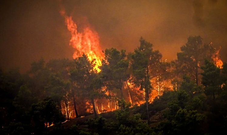 Ακατανίκητη η πύρινη λαίλαπα: Μάχη με τις φλόγες για 8η νύχτα στη Ρόδο – Κάηκαν σπίτια στις Λούτσες Κέρκυρας