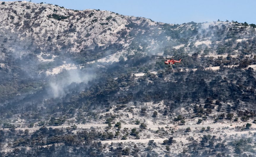 Το «αποτύπωμα» των πυρκαγιών στην Αττική – Οι επιπτώσεις στο περιβάλλον και οι προτάσεις Λέκκα για την επόμενη μέρα