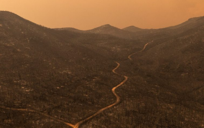 Φωτιά στον Έβρο: Η καμένη έκταση είναι όσο περίπου η Νέα Υόρκη