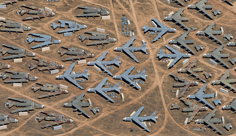 «The Boneyard»: Αυτό είναι το μεγαλύτερο «νεκροταφείο» αεροσκαφών – Πού βρίσκεται (φώτο)
