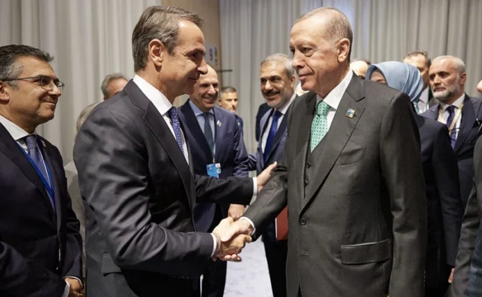 Συνάντηση Μητσοτάκη με Ερντογάν στη Νέα Υόρκη - Τα «ήρεμα νερά του Αιγαίου» στην ατζέντα