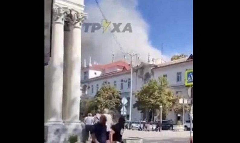 Ουκρανική πυραυλική επίθεση στο αρχηγείο του ρωσικού στόλου της Μαύρης Θάλασσας