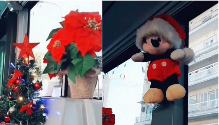 Θεσσαλονίκη: Oδηγός στόλισε αστικό λεωφορείο για τα Χριστούγεννα – ΦΩΤΟ και ΒΙΝΤΕΟ
